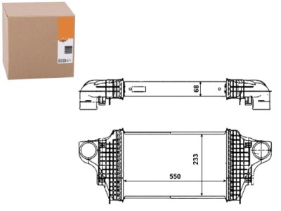 Інтеркулер mercedes r klasa 280cdi 320cdi 300cdi фото №1