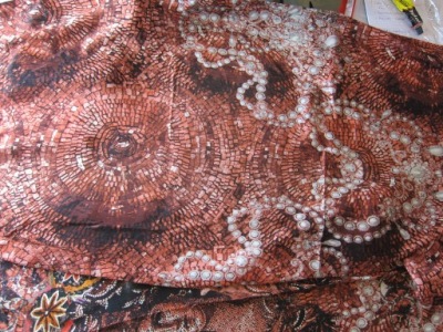 JEDWAB WISKOZA WŁOSKA KRESZOWANA 2,15 M SZR 1,2 M