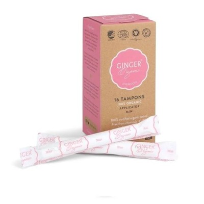 Tampons tampony organiczne z aplikatorem Mini 16sz