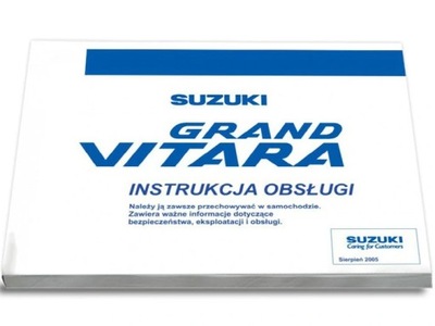 Suzuki Grand Vitara 2005-2008 Instrukcja