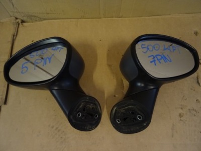 Fiat 500 lift зеркало левая 5p правое 7p фото №1