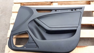 S4 b8 a4 обшивка дверь правый перед кожа europa фото №1