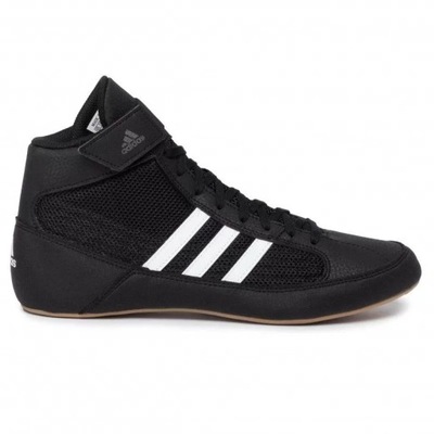 Buty zapaśnicze Adidas Havoc 2 Kids AQ3327 CZARNE | 38 2/3