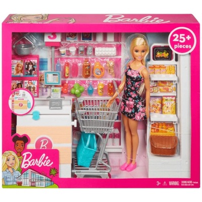 Barbie Supermarket zestaw FRP01 p3 MATTEL