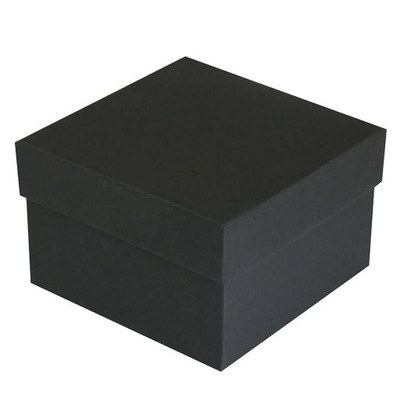 Prezentowe pudełko na zegarek - czarne (kolor Czarny)