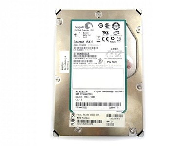 SEAGATE ST3300655SS 3,5'' 15K 300GB Fujitsu FW 0006