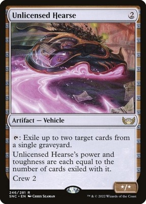 Unlicensed Hearse *FOIL* (SNC)