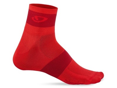 Skarpety GIRO COMP RACER bright red dark red roz. M (40-42) (NEW)