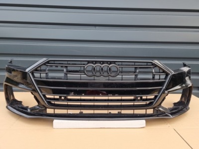 Audi a7 4k8 s-line 18- бампер перед оригинал e182 фото №1