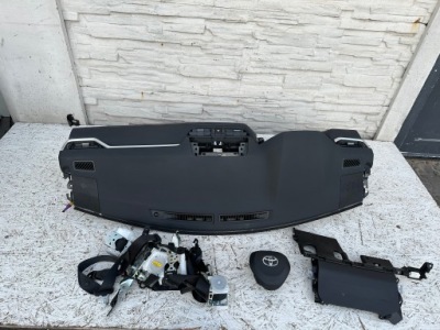 Rav4 v lift консоль комплект натяжители air bag фото №1