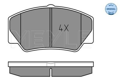 ZAPATAS DE FRENADO FORD P. TRANSIT-91 0252114117 MEYLE  