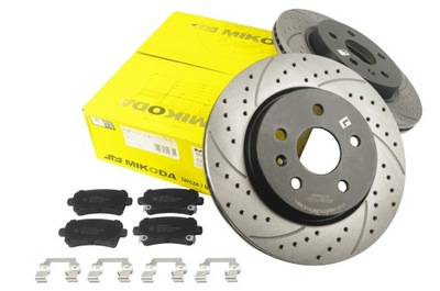 SPORTS TYPE DISCS PADS REAR OPEL INSIGNIA A 17' 18'  