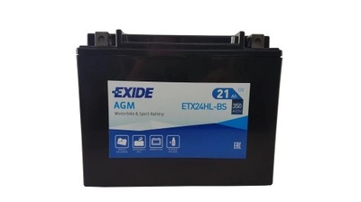 АКУМУЛЯТОР EXIDE МОТОЦИКЛЕТНИЙ ETX24HL-BS/YTX24HL-BS