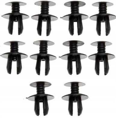 Штифт распорный клипса vw t4 / t5 / vento 10 sztuk фото №1