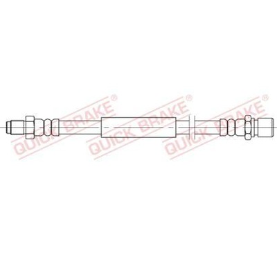 QUICK BRAKE ПАТРУБОК HAMULC ELAST BRAKE HOSE