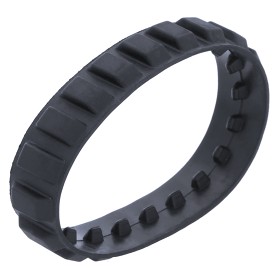 LEGO GĄSIENICA GUMOWA CZARNA x939 43903