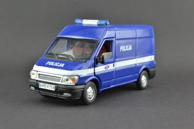 A48. FORD TRANSIT POLICJA KONWERSJA SKALA 1:43.