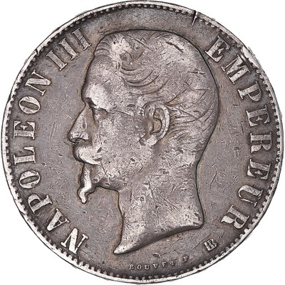 Moneta, Francja, Napoleon III, 5 Francs, 1855, Str