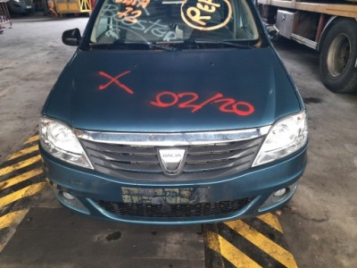 Бампер передній dacia logan lift 09-12 ternf фото №1