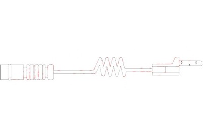 QUICK BRAKE SENSOR DESGASTE ZAPATAS DE FRENADO PARTE TRASERA MERCEDES G W461 G  