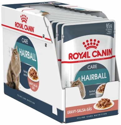 Royal Canin Hairball Care w sosie 12x85g