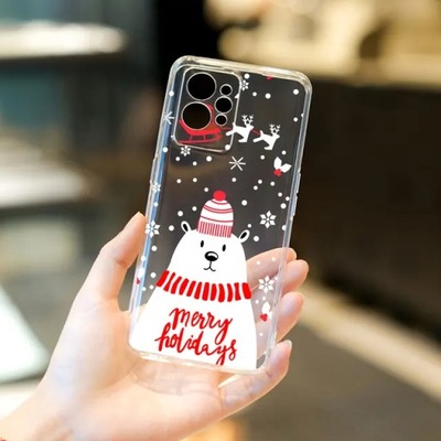 BOZE NARODZENIE SANTA RENIFER CASE ON TELEFONY FOR OPPO REALME GT NEO 3 2  