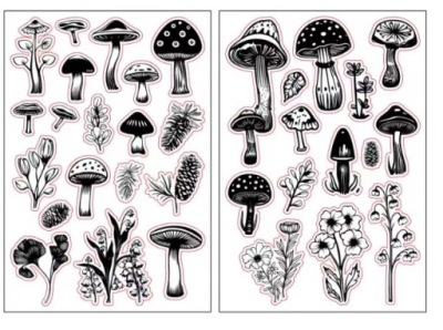 ZESTAW 10 SZT przezroczystych silikonowych DIY