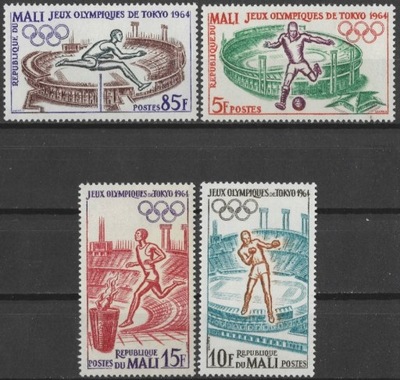Mali - sport** (1964) SW 86-89