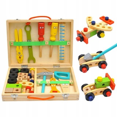 Zabawki dla dzieci Skrzynka Walizka z narzędziam