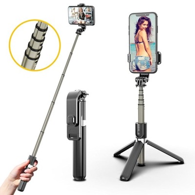 Statyw Selfie Stick 3 w 1, wysuwany Bluetooth