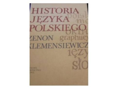 Historia języka Polskiego - Z Klemensiewicz