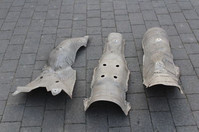 Защита защита тепловые выхлоп toyota auris ii e18 комплект фото №1