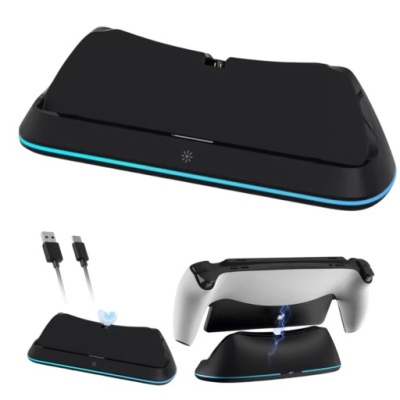 STACJA ŁADUJĄCA DO PLAYSTATION PORTAL DIODY RGB ŁADOWARKA