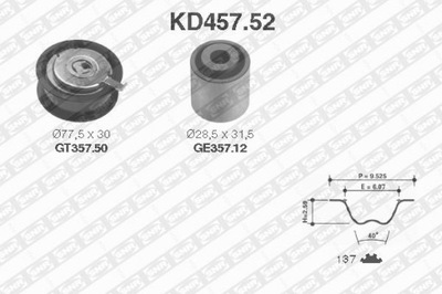 ГРМ КОМПЛЕКТ. Z РЕМНЕМ AUDI A4, VW PASSAT