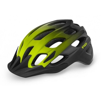 R2 Kask Cliff neonowy żółto-czarny M (55-58 cm)