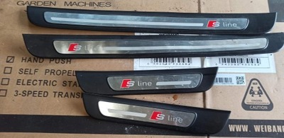 Накладки порог накладки audi a7 4g c7 s-line фото №1