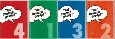 AUF DEUTSCH GESAGT 1-4 Rudolf Schneider radiowy kurs języka niemieckiego