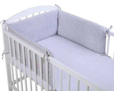 Ochraniacz dla dziecka do łóżeczka, miękki 180cm