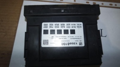 Модуль блок управления комфорта opel karl 13598198 фото №1