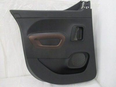Peugeot rifter обшивка обивка дверь левая задняя фото №1