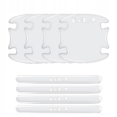 8 PCS. STICKERS NA HANDLES AUTOMOTIVE KIA  