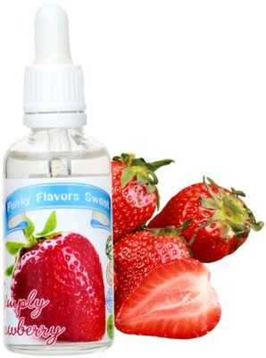 FUNKY FLAVORS AROMAT 50ML SIMPLE STRAWBERRY TRUSKAWKA