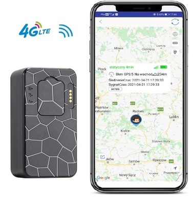 LOCALIZADOR GPS 4G LTE 55 DNI MAGNES PODSLUCH  