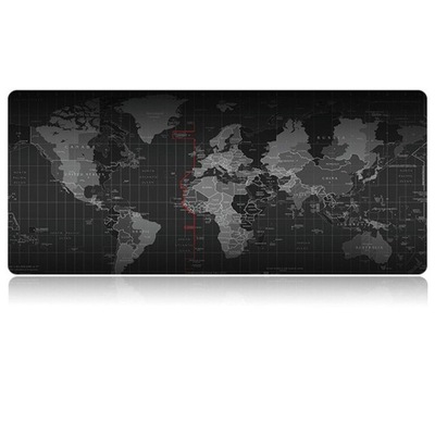 Podkładka pod mysz na biurko mata mapa świata 40x9