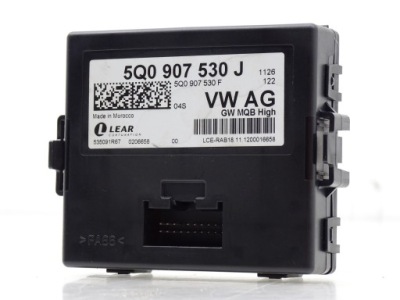 Модуль блок управления шлюз audi a3 8v 5q0907530j фото №1