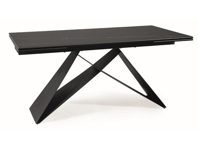 Stół WestinRozkładany Czarny Mat (160-240)X90 cm