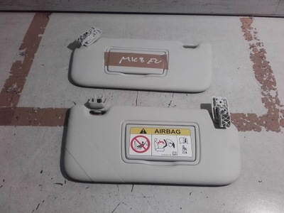 Ford fiesta mk8 захист сонцезахисні козирок фото №1