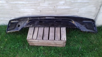 Hyundai ioniq накладка бампера спойлер задня фото №1