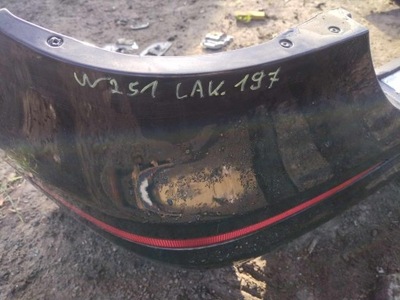 Mercedes r-klasa lift w251 бампер задня 197 x фото №1