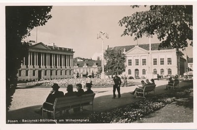 Poznań Posen Biblioteka Raczyńskich 0806